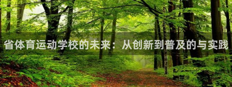 球速体育：省体育运动学校的未来：从创新到普及的与实践